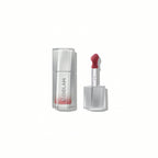 SHEGLAM Glass Lock Air Gloss – High Key, dusty mauve pink high-shine lip gloss in a sleek tube with a glassy, mirror-like finish on a clean background.
