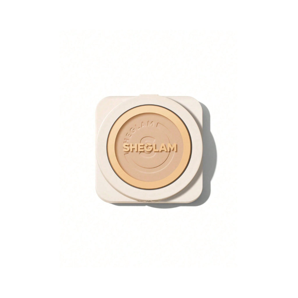 SHEGLAM Skin-Focus High Coverage Powder Foundation Chantilly talc-free oil-control face powder
