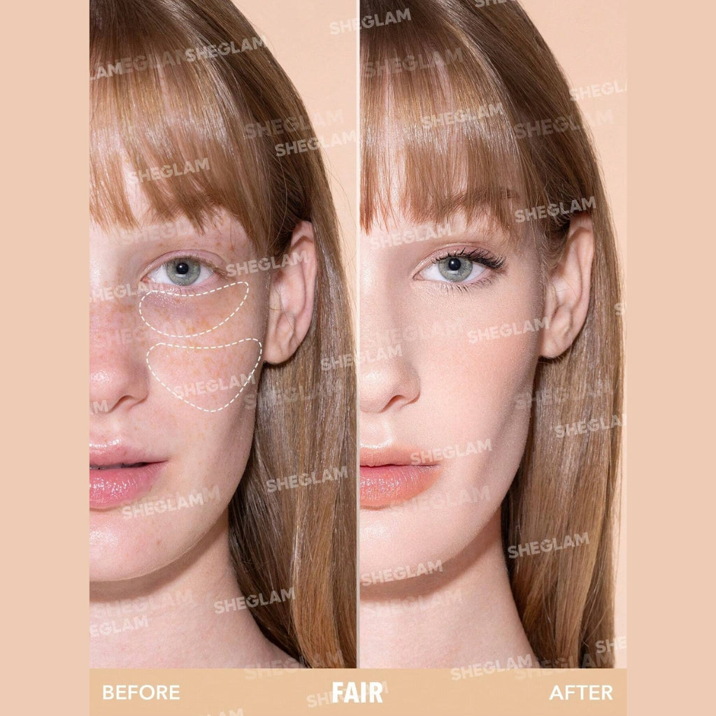 SHEGLAM Like Magic 12HR Full Coverage Concealer in Fair shade.
