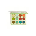 SHEGLAM Forever Feather Eyeshadow Palette with 12 hummingbird-inspired green, blue and warm matte and shimmer shades.
