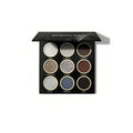 SHEGLAM Deep Feelings Eyeshadow Palette with 9 smoky grey, silver and black shades in matte, shimmer and glitter finishes.
