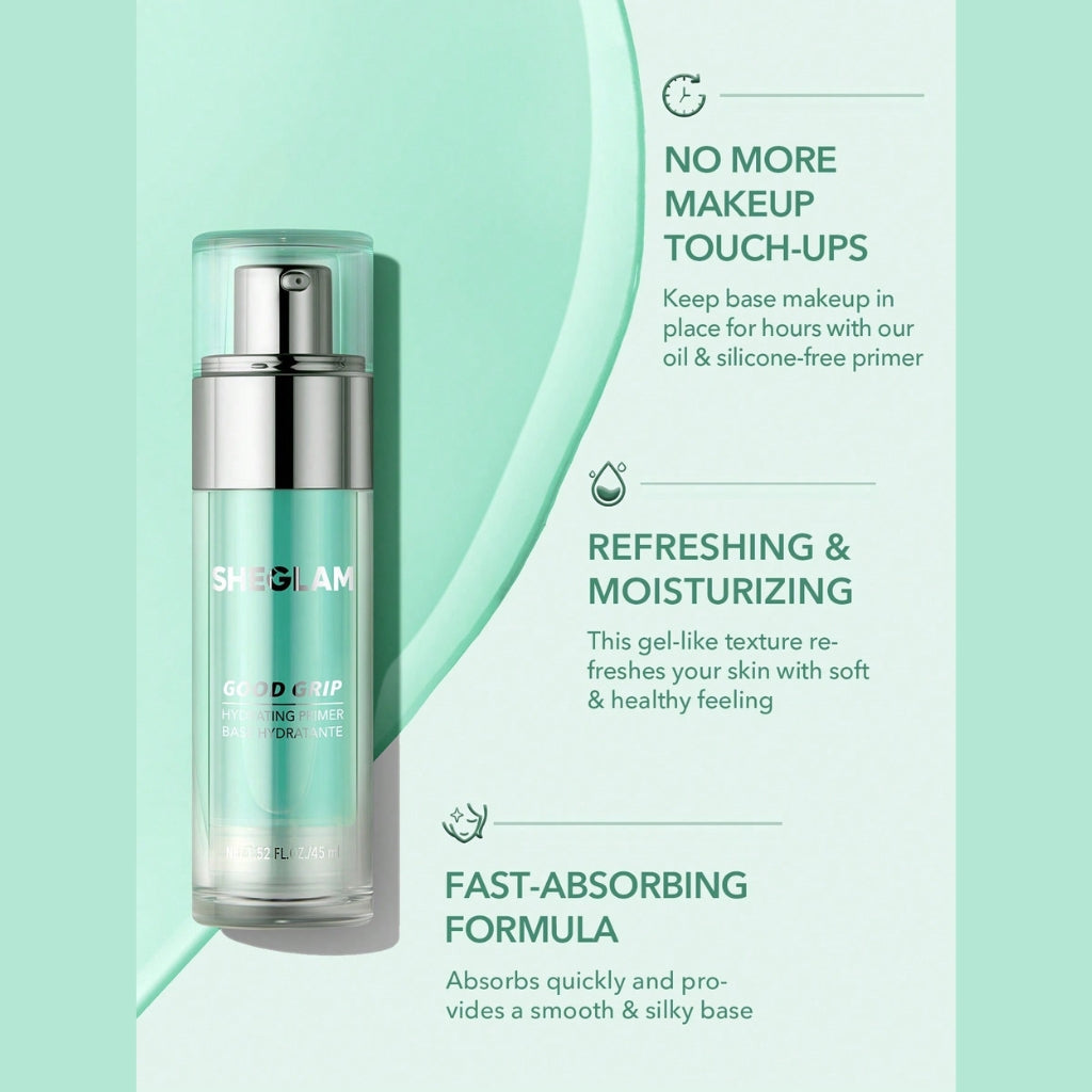 SHEGLAM Good Grip Hydrating Primer oil-free silicone-free gel face primer
