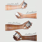 SHEGLAM Dew & Done Skin Tint with SPF20 in Almond shade, dewy light-to-medium coverage skin tint tube on a clean background.
