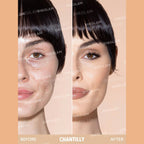 SHEGLAM Complexion Boost Concealer - Chantilly with sponge-tip applicator, high-coverage concealer packshot on a clean white background.
