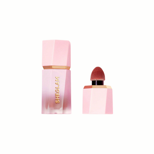 SHEGLAM Color Bloom Liquid Blush – Swipe Right – Coral Pink Matte Finish – 5.2ml
