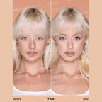 SHEGLAM Complexion Pro Long-Lasting Breathable Matte Foundation in Fair (Milky bisque) shade.
