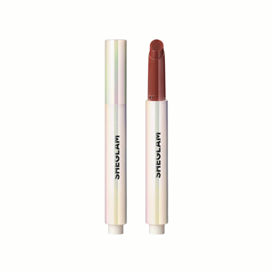 SHEGLAM Pout-Perfect Shine Lip Plumper – Sepia Kiss – Glossy Lip Enhancer – Non-Sticky Formula – 2g – Korean Original
