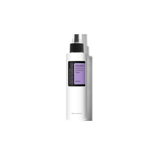 COSRX AHA/BHA Clarifying Treatment Toner 150ml spray toner for gentle exfoliation and pore care
