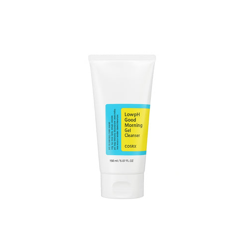 COSRX Low pH Good Morning Gel Cleanser 150ml Korean low-pH gel face wash for gentle daily cleansing and balanced skin.
