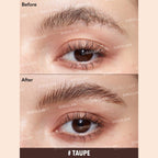 SHEGLAM Hold 'Em Up Tinted Brow Gel in Taupe (6g) - tinted eyebrow gel for natural-looking definition and flexible long-lasting hold
