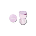 SHEGLAM Insta-Ready Face & Under Eye Powder Duo in Taro, 2-in-1 pressed under-eye powder and loose face setting powder for oil control.
