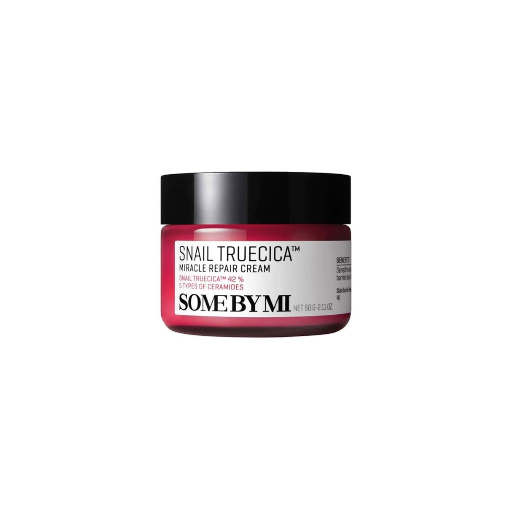 SOME BY MI Snail Truecica Miracle Repair Cream 60g moisturizing face cream for barrier repair, soothing care and hydration for sensitive blemish-prone skin