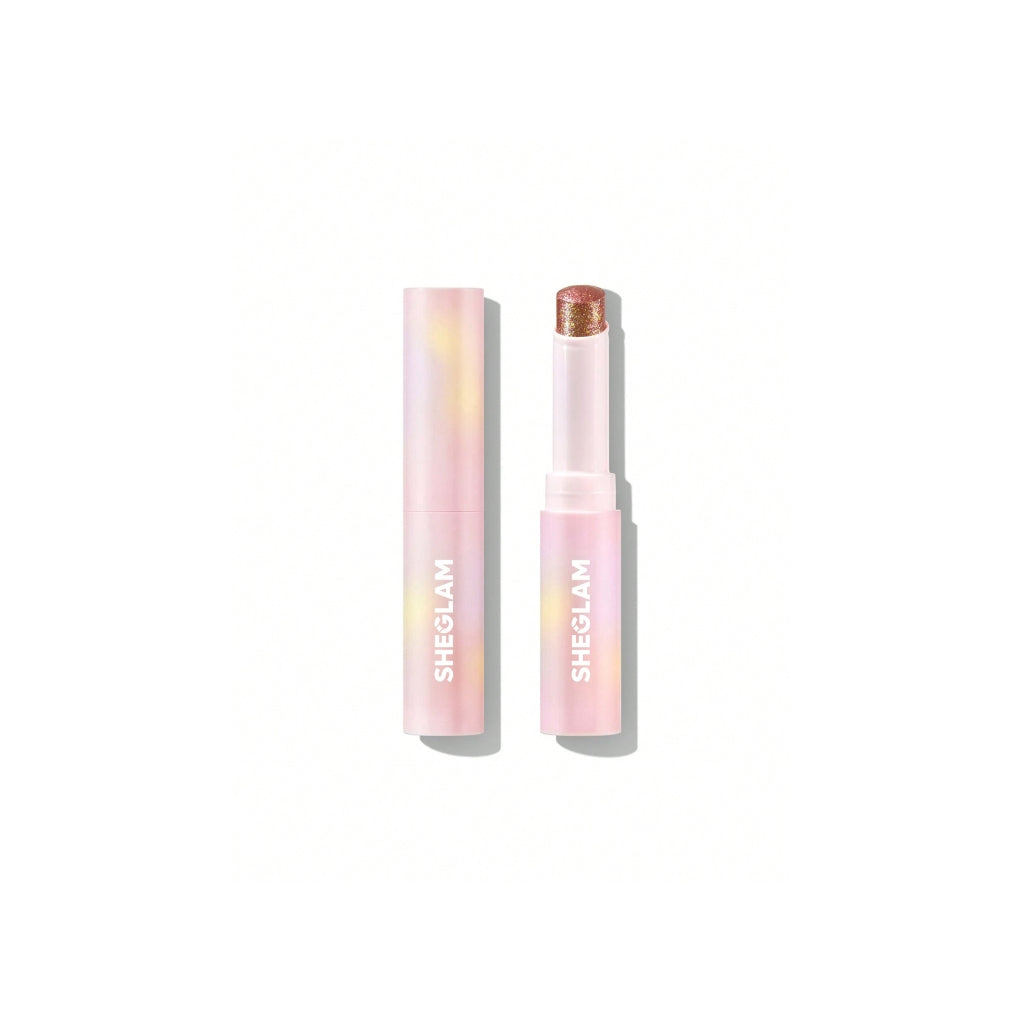 SHEGLAM Crystal Jelly Glaze Stick in Fuchsia Fun, shimmery jelly eyeshadow stick for glassy sparkle finish
