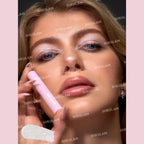 SHEGLAM Crystal Jelly Glaze Stick in Rosy Gem shade, a shimmer eyeshadow stick with wet-look sparkle finish.
