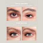 SHEGLAM Set Me Up Brow Hold Gel Crystal Clear transparent brow gel for long-lasting brow hold.
