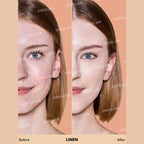 SHEGLAM Complexion Pro Long-Lasting Breathable Matte Foundation in Linen shade.
