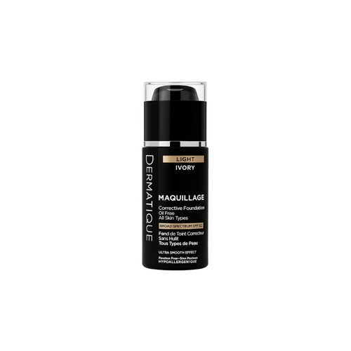 Dermatique Maquillage Corrective Foundation SPF 30 Light Ivory 25ml, high coverage matte anti-shine foundation for all skin types
