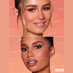 SHEGLAM Color Bloom Liquid Blush Matte Finish in Float On with sponge-tip applicator for buildable cheek color.
