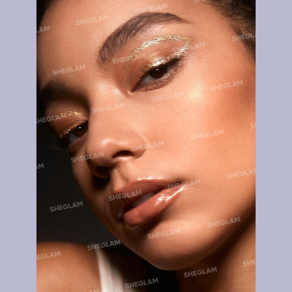 SHEGLAM Insta-Party Glitter Liner Confetti multi-dimensional glitter eyeliner with silicone tip, long-wearing sparkle finish.
