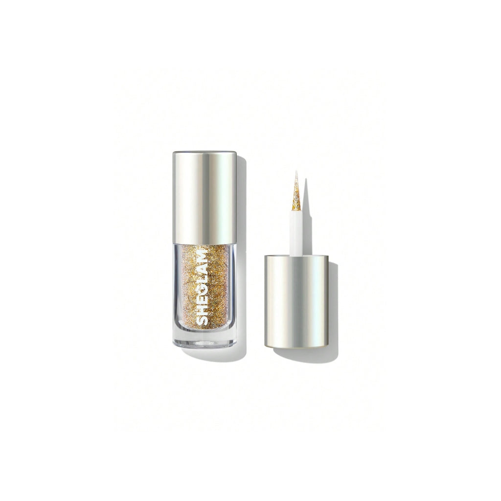 SHEGLAM Insta-Party Glitter Liner Confetti multi-dimensional glitter eyeliner with silicone tip, long-wearing sparkle finish.
