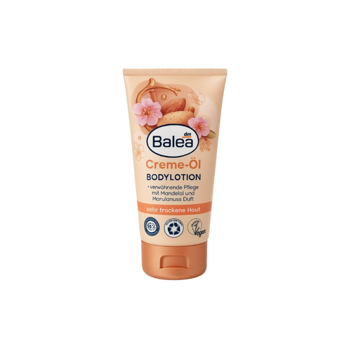 Balea Cream Oil Hand Lotion 100ml for very dry hands with almond oil, shea butter and marula nut scent.