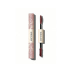 SHEGLAM All-In-One Volume & Length Mascara in Waterproof Burgundy with dual-ended brushes for buildable length and volume.
