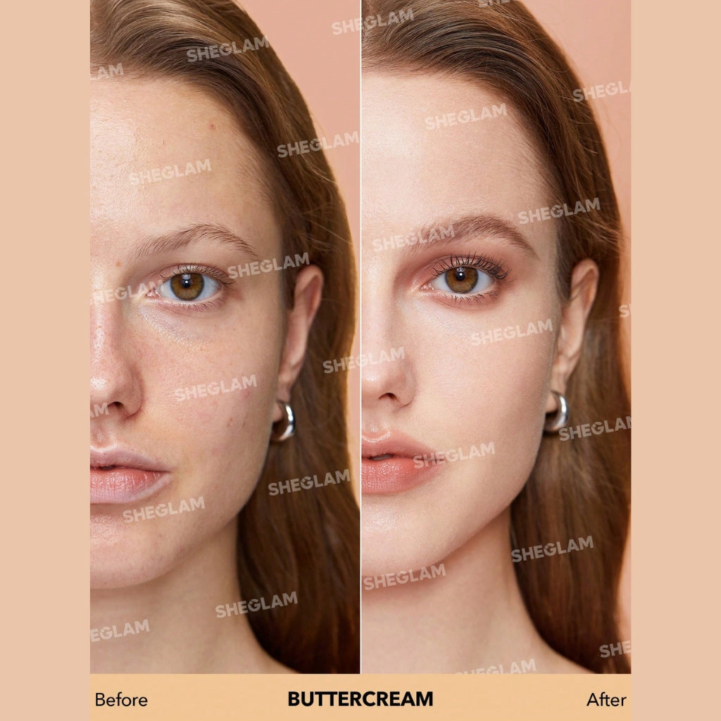 SHEGLAM Complexion Pro Long-Lasting Breathable Matte Foundation in Buttercream shade
