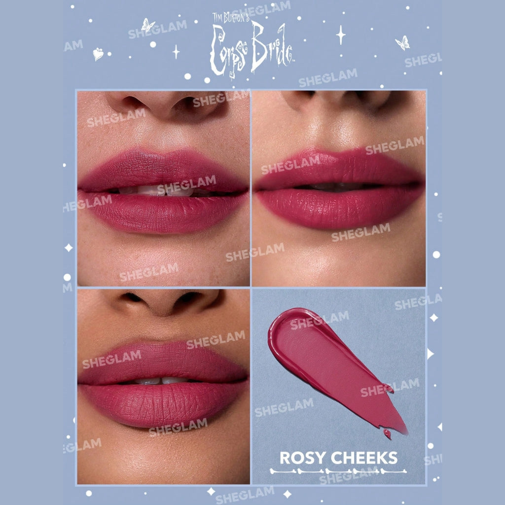 SHEGLAM Everlasting Love Liquid Lipstick Rosy Cheeks velvet-matte pink
