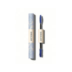SHEGLAM All-In-One Volume & Length Mascara in Waterproof Blue with dual-ended brush for length and volume.
