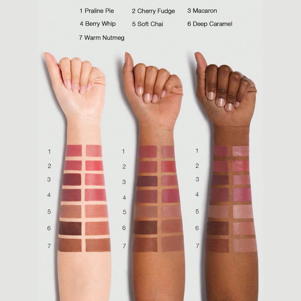 SHEGLAM Glam 101 Lipstick & Liner Duo in Warm Nutmeg (matte lipstick with matching liner).
