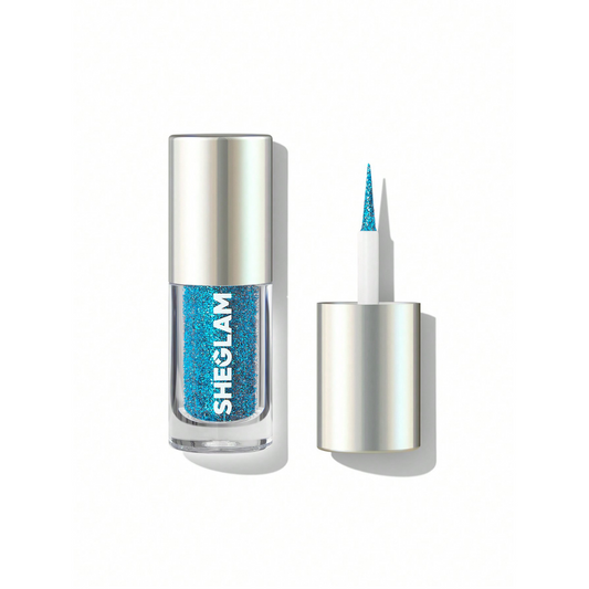 SHEGLAM Insta-Party Glitter Liner – Turn It Up – Sparkling longwear liquid eyeliner – Metallic finish – 3.5ml
