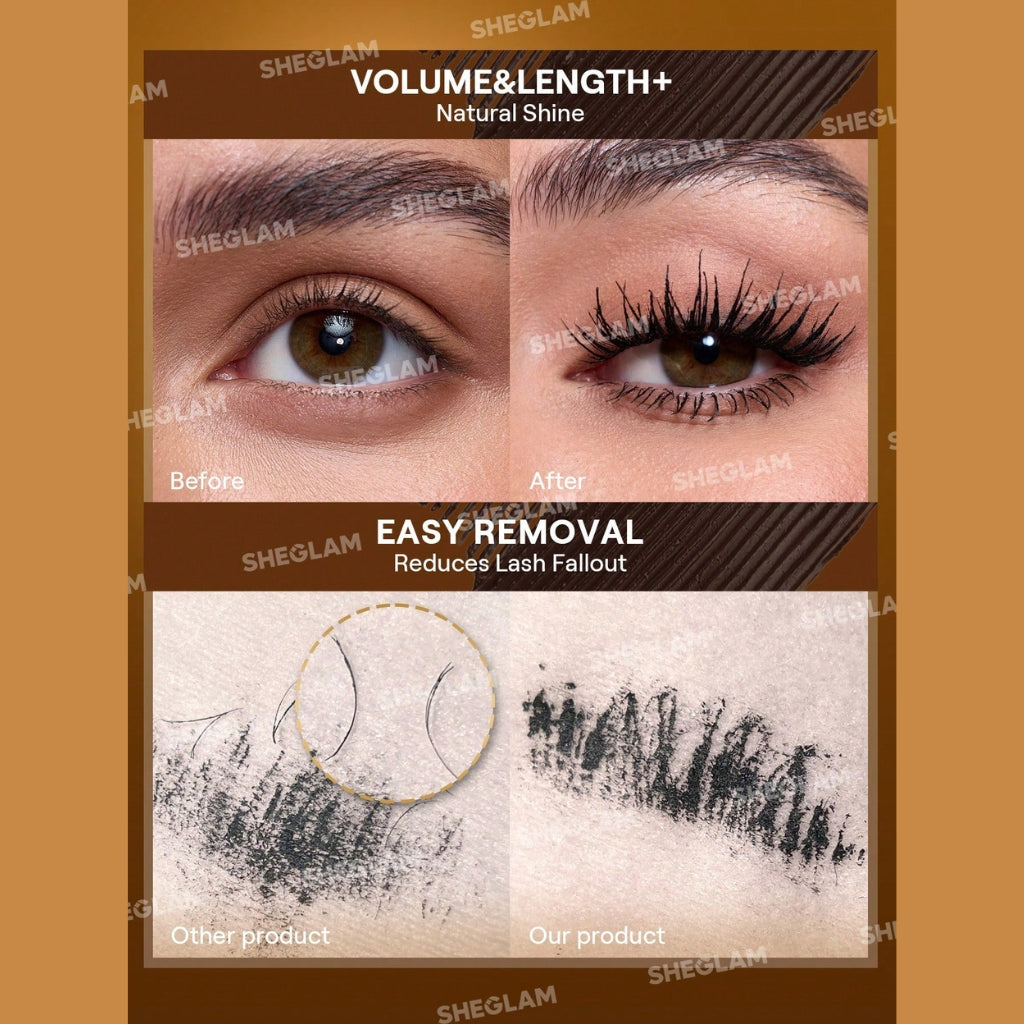 SHEGLAM All-In-One 24K Multi-Effect Mascara in Black - waterproof multi-effect mascara for length and volume
