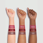 SHEGLAM Matte Allure Mini Liquid Lipstick Set - After The Moment, three mini matte liquid lipsticks in blush and red shades
