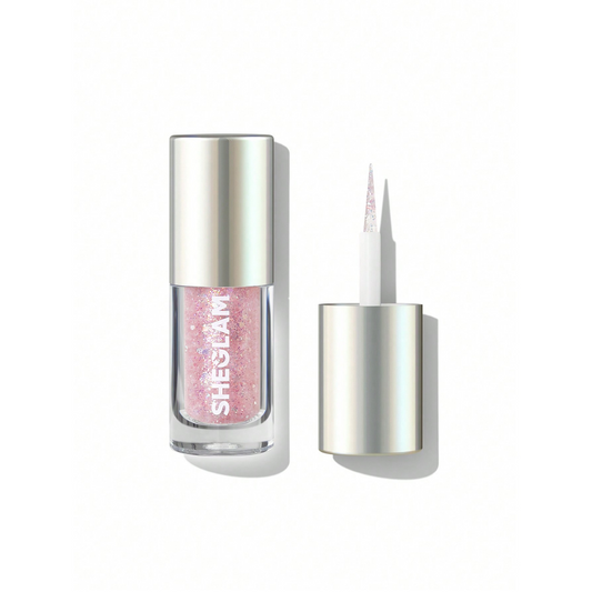 SHEGLAM Insta-Party Glitter Liner – Twinkling Lights – Gold shimmer eyeliner – Longwear subtle metallic eye makeup – 3.5ml

