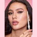 SHEGLAM Glide Control Liquid Eyeliner – Matte Black, precise black liquid eyeliner pen with a fine tip on a clean background.
