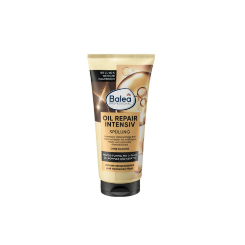 Balea Professional Oil Repair Intensiv Conditioner 200ml silicone-free with 3-oil complex and keratin for dry damaged hair
