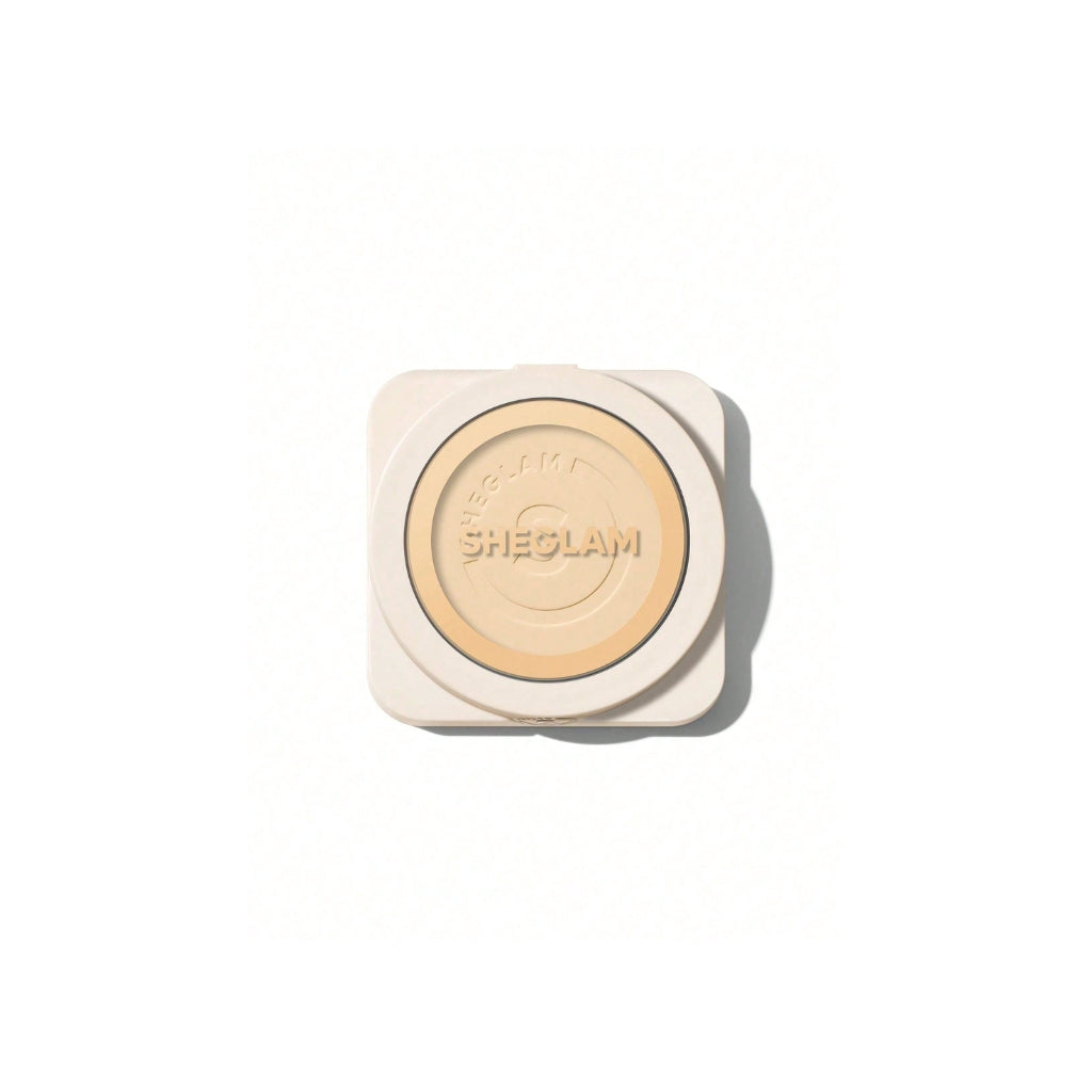 SHEGLAM Skin-Focus High Coverage Powder Foundation Linen talc-free oil-control face powder
