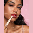 SHEGLAM Glam 101 Sheer Tinted Lipstick & Liner Duo – Strawberry Sorbet, glossy strawberry-pink lipstick and matching lip liner on a clean background.
