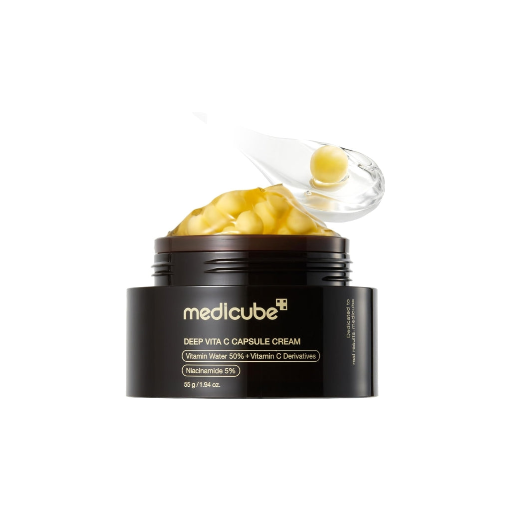Medicube Deep Vita C Capsule Cream 55g dual-texture vitamin C capsule and gel moisturizer
