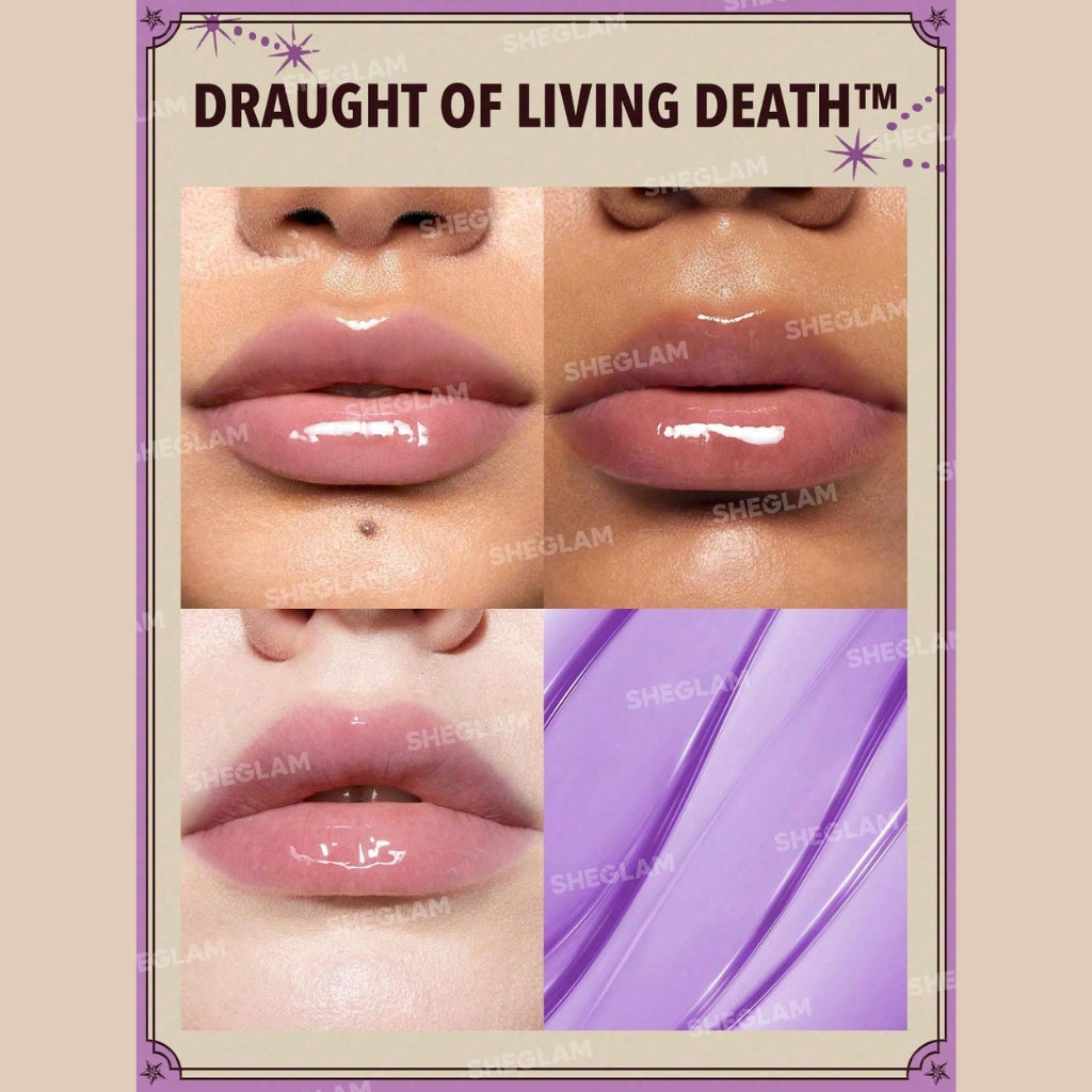 Harry Potter x SHEGLAM Magic Elixir Lip Gloss in shade Draught Of Living Death, 2ml

