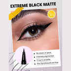 SHEGLAM Oh So Rich Matte Eyeliner ultra-black extreme matte waterproof liner
