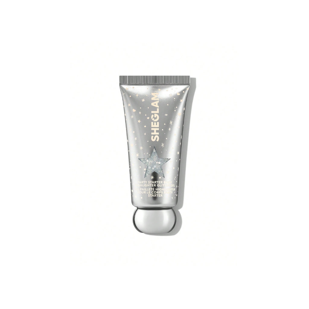 SHEGLAM Party Starter Body Highlighter Glitter Gel Ice Breaker quick-dry non-sticky body sparkle.
