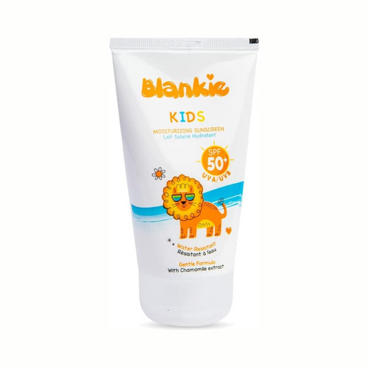 Blankie Kids Sunscreen SPF 50 – Gentle water-resistant formula with chamomile – UVA/UVB protection for children – 50ml
