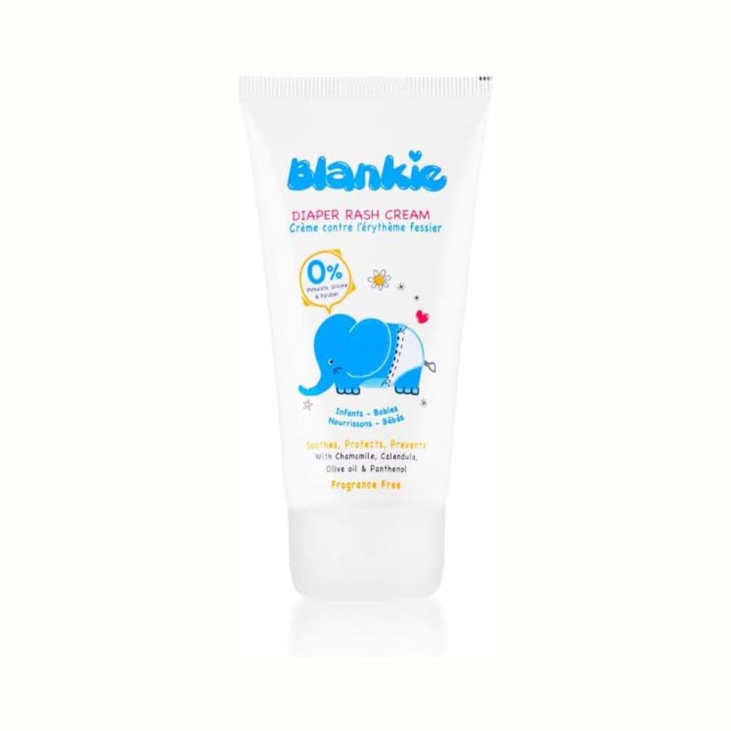 Blankie Diaper Rash Cream – Soothing formula with chamomile and calendula – Fragrance-free and safe for newborns – 60g

