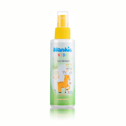 Blankie Kids Detangling Conditioner – Leave-in hair spray for kids with chamomile, argan oil & vitamin E – Anti-frizz and knot-free – 150ml
