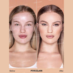 SHEGLAM Complexion Pro Long-Lasting Breathable Matte Foundation in Porcelain shade packaging
