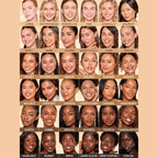 SHEGLAM Dew & Done Skin Tint with SPF20 in Almond shade, dewy light-to-medium coverage skin tint tube on a clean background.

