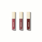 SHEGLAM Matte Allure Mini Liquid Lipstick Set - After The Moment, three mini matte liquid lipsticks in blush and red shades
