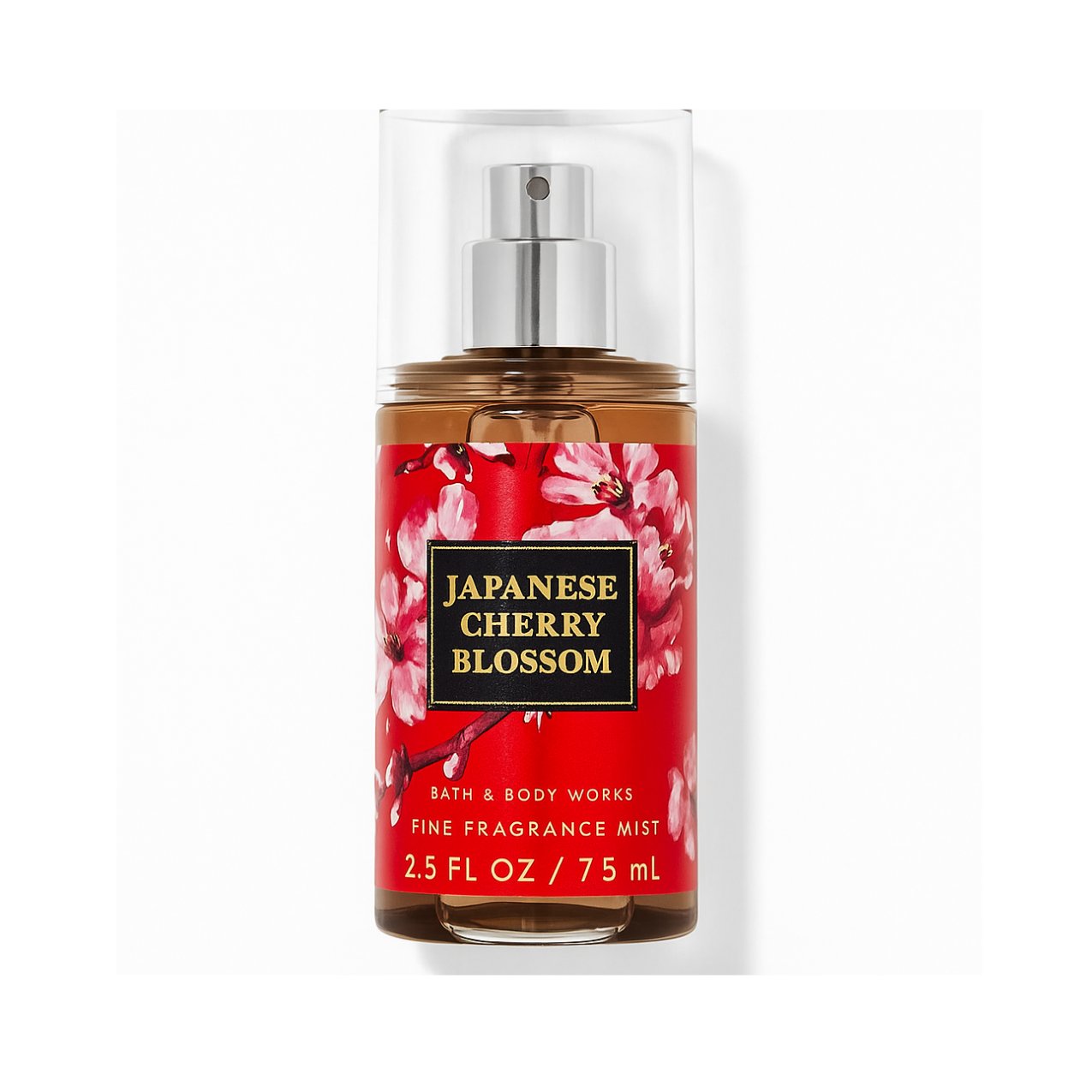 Bath & Body Works Japanese Cherry Blossom Fine Fragrance Mist Travel Size – 75ml Packaging