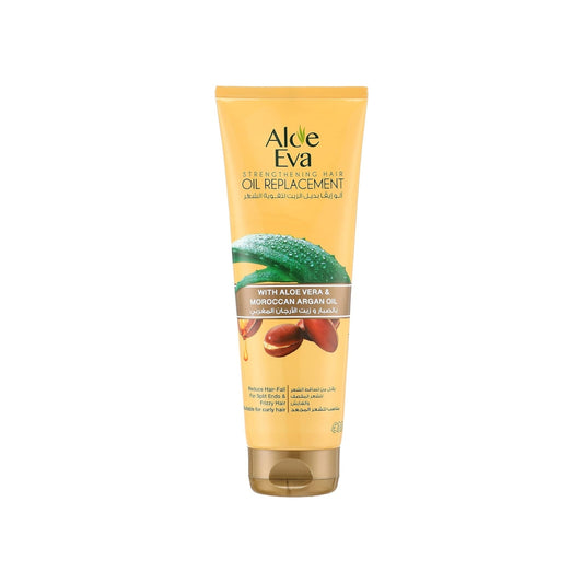Aloe Eva Strengthening Hair Oil Replacement with Aloe Vera & Argan Oil – 250ml Packaging